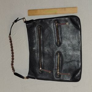 Rare vintage leather Gucci handbag